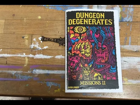 DUNGEON DEGENERATES: HAND OF DOOM: MISSIONS II FLIP-THROUGH