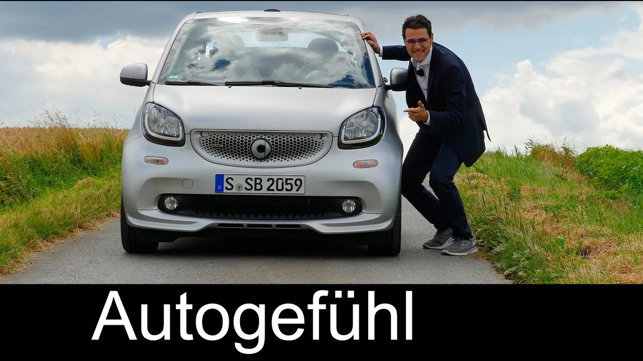 Smart Brabus fortwo & forfour FULL REVIEW test driven neu new 2017 - Autogefühl