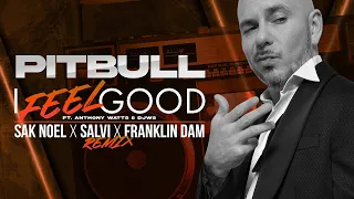 Pitbull - I Feel Good Sak Noel x Salvi x Franklin Dam Remix (Visualizer)