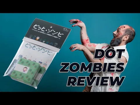 REVIEW: どっと・ゾンビ (Dot Zombies) Escape from zombies: a tile placement escape game.