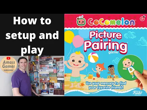#cocomelon #picture #party #boardgame #howtoplay #howto #setup #funko #amassgames #unbox #gametok