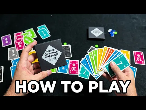 Octopus Order | Double Push | How to Play