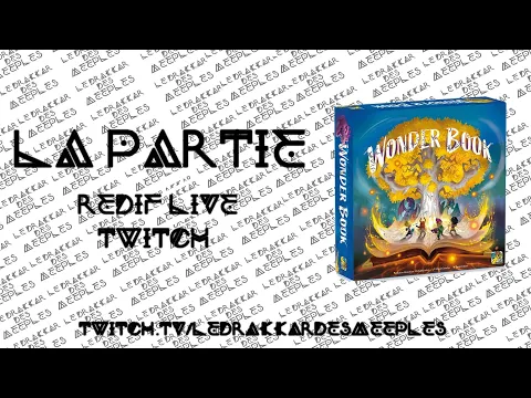[Règles & Partie] WONDER BOOK | 2 joueurs | DV Games