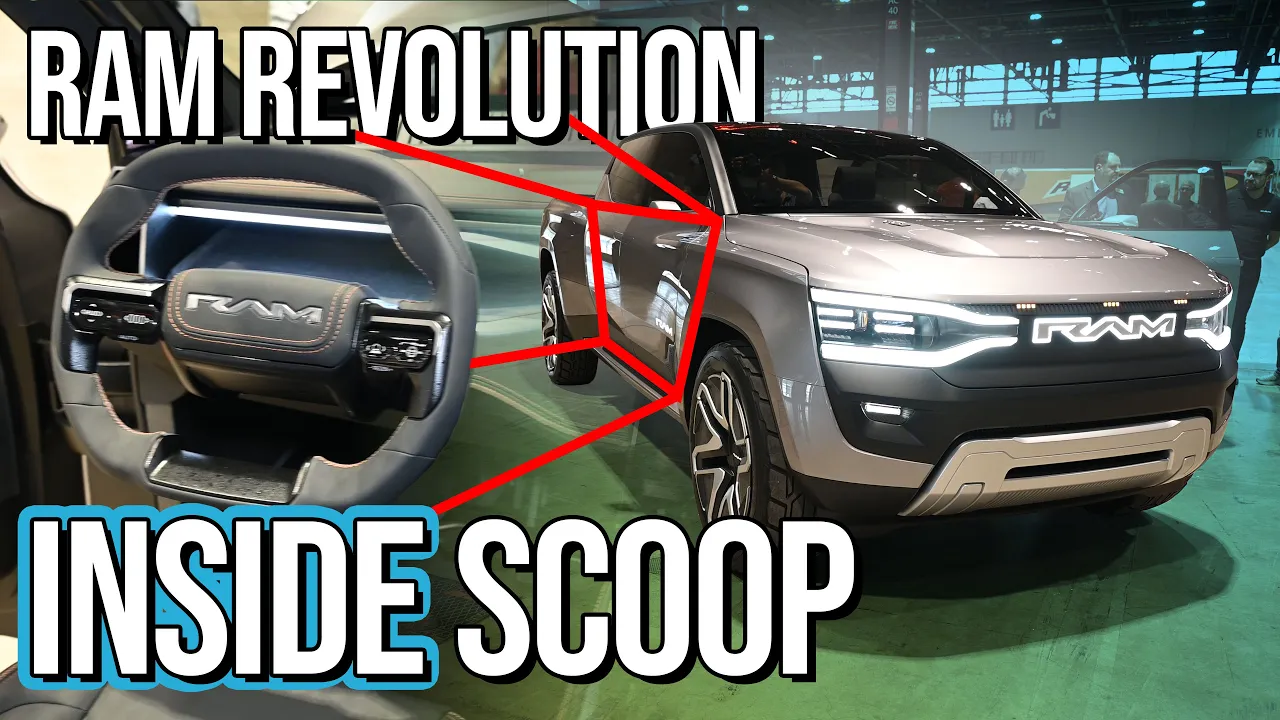 Ram Revolution Concept: Leather Made from Apples? | 2023 Chicago Auto Show