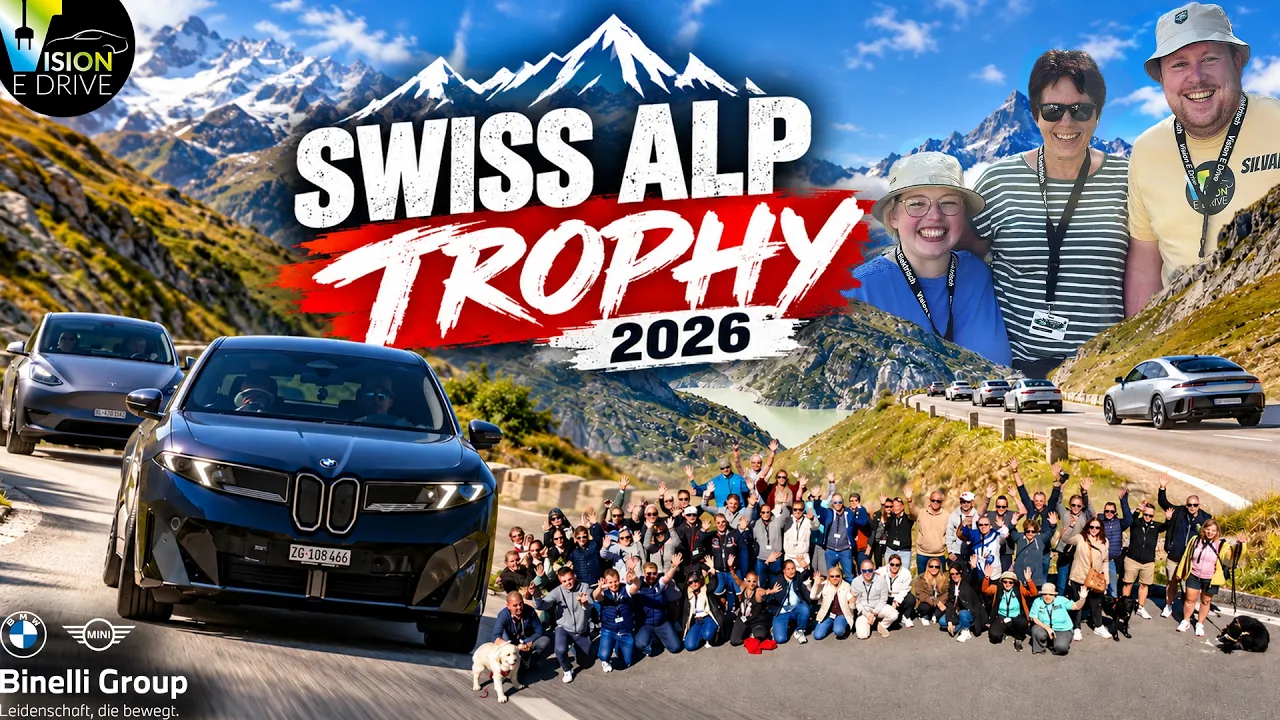 MIt 31 Elektroautos 2 Tage in den Schweizer Alpen - Das war die Swiss Alp Trophy 2026!