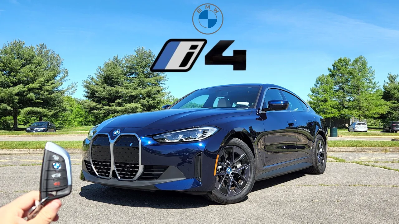 2022 BMW i4 // The German Sports Sedan... Now Electrified! (301-mile range; $7500 Tax Credit)