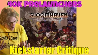 Gloomhaven Second Edition & The Role Playing Game & Miniatures! - Kickstarter Critique Review