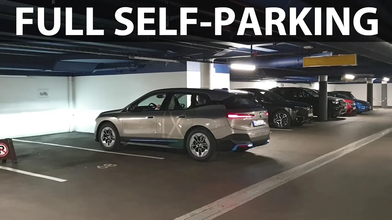 BMW iX Maneuver Assistant demo