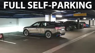 BMW iX Maneuver Assistant demo