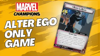 Marvel Champions Gambit Justice Vs. Expert Mansion Attack