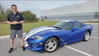 The 1996 Dodge Viper GTS is the BEST V10 sports car I had to BUY