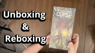The Vale of Eternity: Curse Expansion - Board Game Unboxing & Reboxing - What's in the Box?
