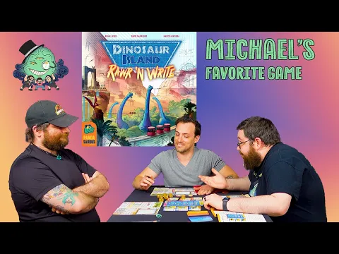 Dinosaur Island Rawr 'N Write Michael's Favorite Game