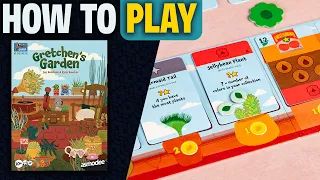 Gretchen's Garden | How to Play | Learn to Play in 9 Minutes! | Action Selection Greenery Board Game