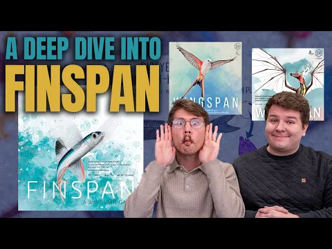 Finspan Board Game Review | Full Game Deep Dive | Comparison to Wingspan and Wyrmspan