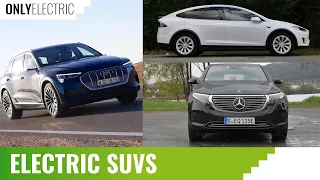 The best EV SUV? BMW iX3 vs Tesla Model X vs Audi e-tron vs Mercedes EQC