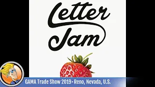 Letter Jam — game overview at GAMA Trade Show 2019