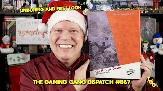 Unboxing and First Look at The Hill of Death: Champion Hill on The Gaming Gang Dispatch EP 867