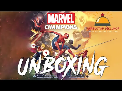 Marvel Champions Unboxing, Check out what you get in the core set for this Marvel LCG