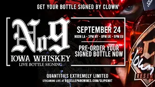 Slipknot Whiskey Bottle Signing