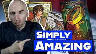 Your New FAVORITE Card Game To Rule Them ALL | Fellowship of the Ring Trick Taking Board Game Review