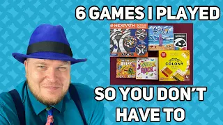 6 Games I Played So You Don’t Have To - with Tom Vasel