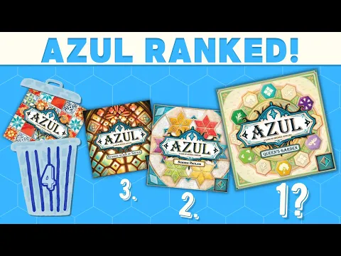 Azul Games - Ranked!