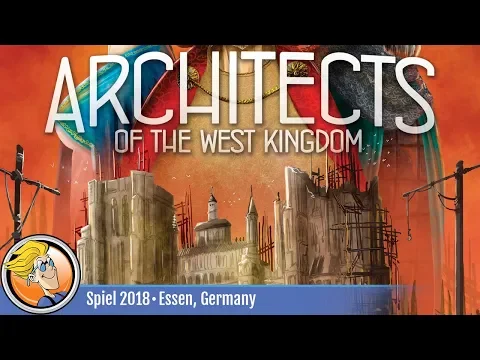 Architects of the West Kingdom — game overview at SPIEL '18