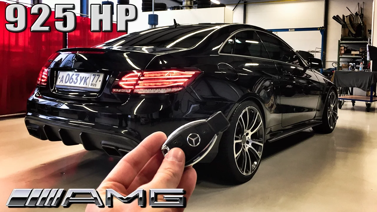 Mercedes E63 AMG Coupe 925 HP REVIEW POV Test Drive by AutoTopNL