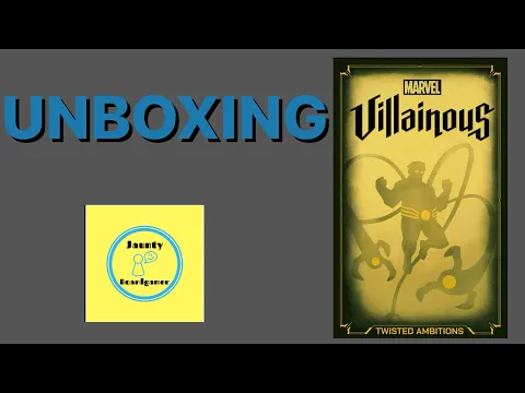 Marvel Villainous: Twisted Ambitions - UNBOXING