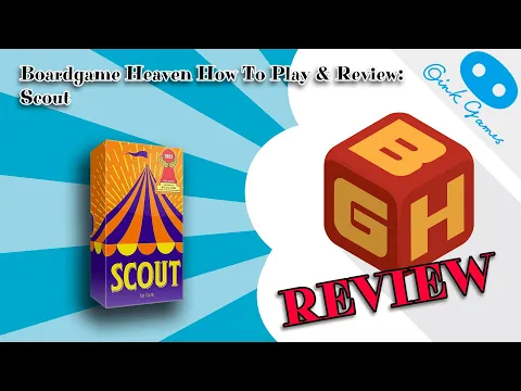 Boardgame Heaven How To Play & Review 185: Scout (Oink Games)