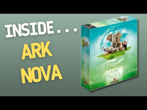 Unboxing ARK NOVA in 4K (Board Game)