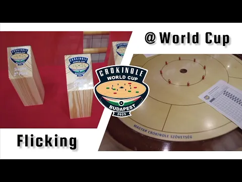 Crokinole World Cup 2025 PROMO - many FLICKINGS await