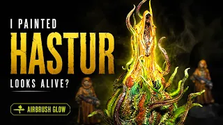 I Painted HASTUR From Death May Die (And It Looks Alive) #cthulhu #lotusthalia #hastur