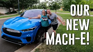 2022 Ford Mustang Mach-E GT Performance Edition | OUR NEW CAR!!
