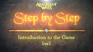 AracKhan Wars competitive battle card game Step by Step Introduction tutorial 1/5