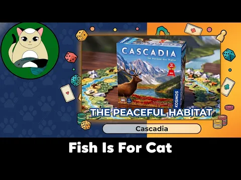 CASCADIA Complete Board Game Unboxing & ASMR (No Commentary)