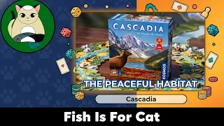 CASCADIA Complete Board Game Unboxing & ASMR (No Commentary)