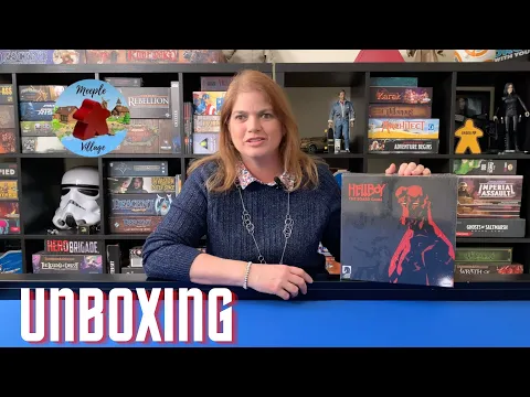 Hellboy Board Game Unboxing