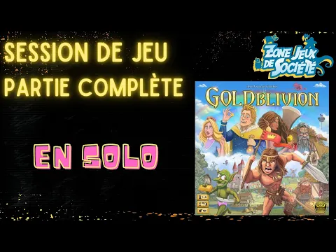 Session de jeu en solo de Goldblivion - Partie complète (Pro