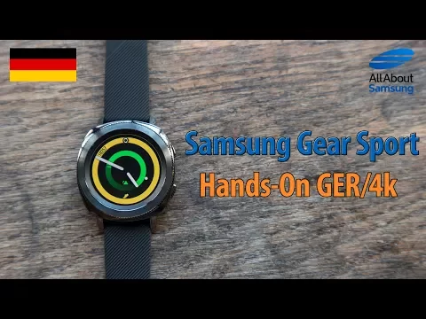 Video zu Samsung Gear Sport blau