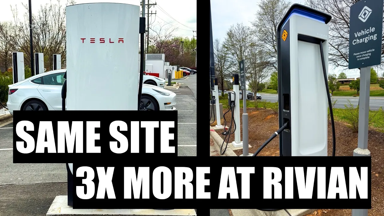 Rivian Is Upgrading Their Adventure Network DCFC Sites! But Should You Use Them? Expensive Charging!