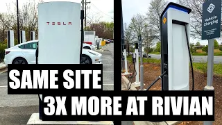 Rivian Is Upgrading Their Adventure Network DCFC Sites! But Should You Use Them? Expensive Charging!