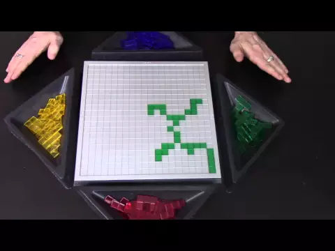 Blokus - A Dice Cup 'How to play' video by Steve Raine