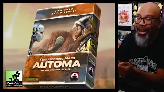 Terraforming Mars Automa | Ruel's Prototype Thoughts