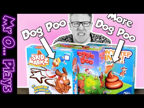 Teacher Plays THREE awful DOG POO Games [SO Gross] | Reading, Playing, Singing and Silliness