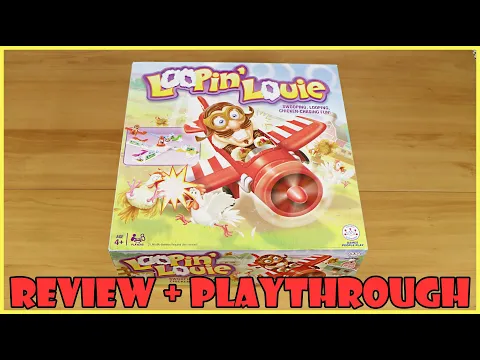 Loopin' Louie Board Game Review & Full Playthrough | Board Game Night