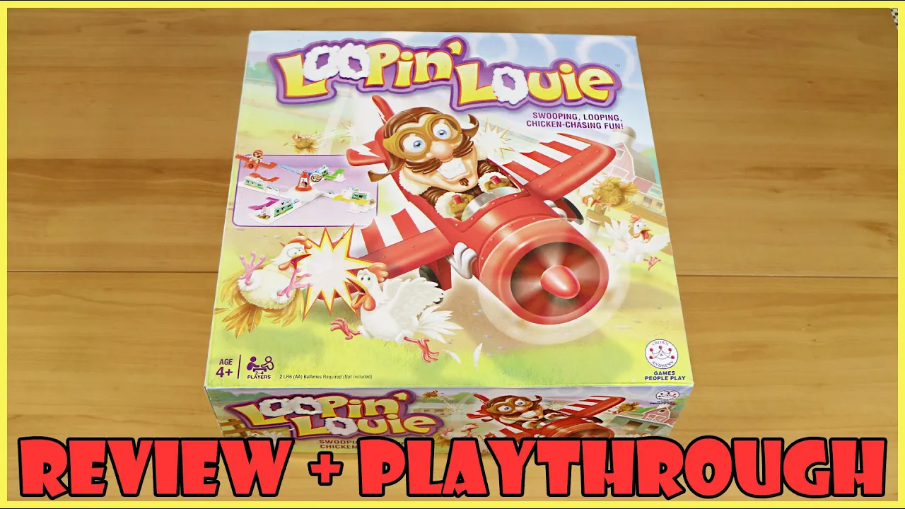 Loopin' Louie Board Game Review & Full Playthrough | Board Game Night