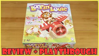 Loopin' Louie Board Game Review & Full Playthrough | Board Game Night