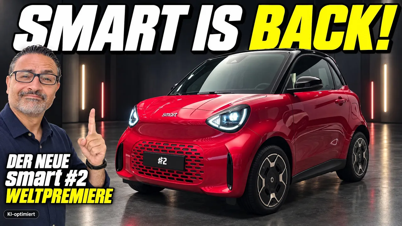 Der neue smart #2: Dieser Elektrozwerg haut alle um!